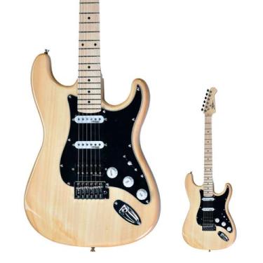 Imagem de Guitarra Strato HSS Basswood Shelter SSW Natural