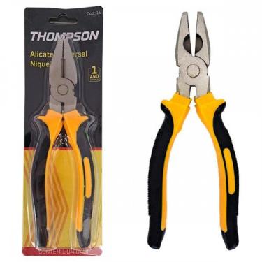 Imagem de Alicate Universal Thompson Niquelado 8'' - MAC FER