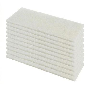 Imagem de Kits Fibra Limpeza 42x13 Plus Gigante Refil Suporte LT Branca Verde Li