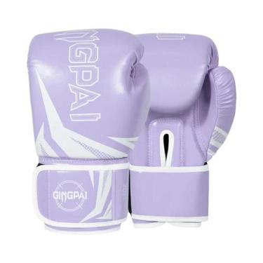 Imagem de Luvas De Treinamento De Boxe MMA Rosa 6-16oz Para Crianças, Adultos, H