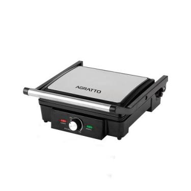 Imagem de SANDUICHEIRA AGRATT0 INOX PRENSA MULTI GRILL 180º 1500W MR CHEFF AGRL0