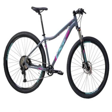 Imagem de Bicicleta Aro 29 Oggi Float 5.0 ESSA 8v - Grafite/Rosa/Azul