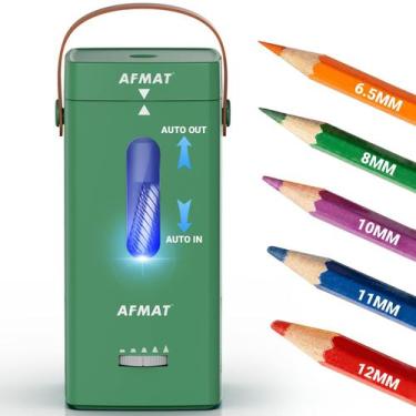 Imagem de AFMAT Apontador Elétrico de Lápis, Totalmente Automático, Entrada e Sa