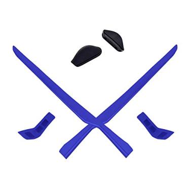 Imagem de Mryok Ponteiras de substituição para óculos de sol Oakley Mainlink XL OO9264, Azul, One Size