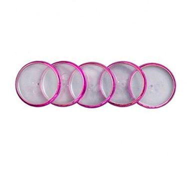 Imagem de DISCOS + ELÁSTICO ROSA METÁLICO G 31mm CADERNO INTELIGENTE