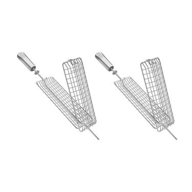 Imagem de Kit 2 Espetos Grelha - Pratic Metal