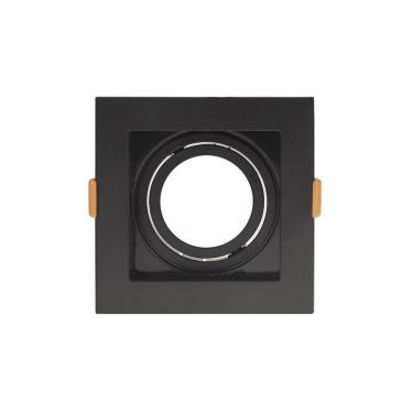 Imagem de Spot de Embutir Recuado Taschibra Conecta para Lâmpada Par 30 Quadrado Preto