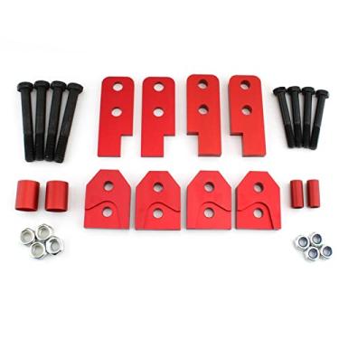 Imagem de FINMOKAL Compatível Com Conjunto De Elevação Completa Yamaha Rhino 450 660 700 Cnc Usinado 2" 04-15 Yamaha Rhino 450 660 700