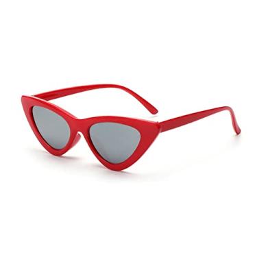 Imagem de Óculos de sol retrô preto olho de gato sexy armação pequena lado estreito moda verão moda feminina sombras moda streetwear óculos UV400,18, outros