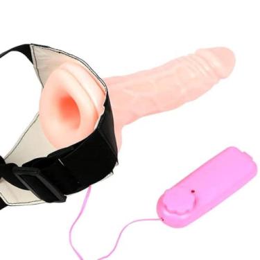 Imagem de Wear Cinta Com Capa Peniana com Vibrador Multivelocidade 15x4CM