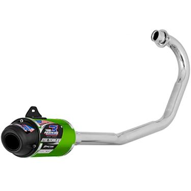 Imagem de ESCAPAMENTO PRO TORK POWERCORE 3 STEEL TECHNOLOGY TITAN 150 ESD 2004/08 VERDE