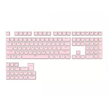 Imagem de Keycaps Pudding ABS OEM 127 Keys (Rosa)