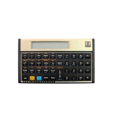 Imagem de Calculadora Financeira 12C Gold Display Lcd Mais De 120 Funções
