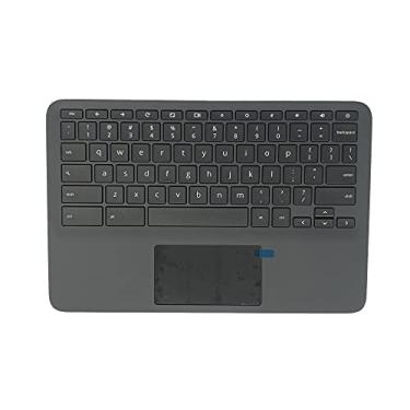 Imagem de Novo original para laptop HP Chromebook 11A G8 EE capa superior C capa teclado apoio para as mãos L92832-001