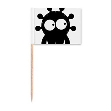 Imagem de Universo Alienígena e Monstro Alienígena Bandeiras Marcador Topper Decoração de Festa