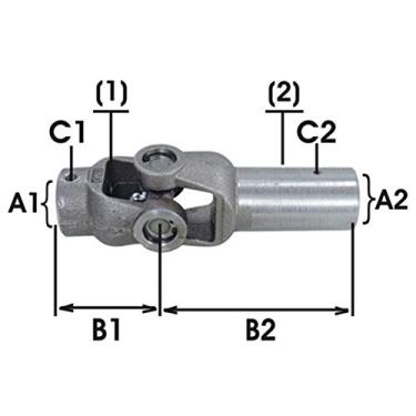 Imagem de JUNTA BASCULANTE LUVA CURTA/LONGA (APLIC. CZ-101) ACO APLIC. DIVERSAS