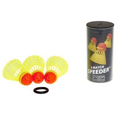 Imagem de Speedminton Match Speeder 3Pk Speeder Tubinho Passarinho para Jogos ao Ar Livre Speed Badminton/Crossminton