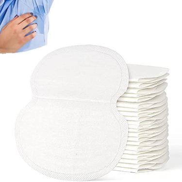 Imagem de Almofadas absorventes para o suor nas axilas descartáveis, algodão premium nas axilas Protetor de suor nas axilas Almofadas nas axilas para mulheres dos homens (20pcs)