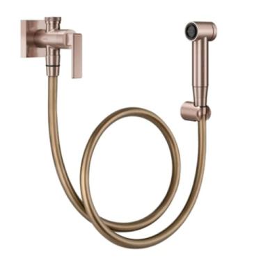 Imagem de Ducha Higiênica Com Registro e Derivação Nova Stillo Cobre Escovado