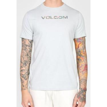 Imagem de Camiseta Volcom Original Big Euro Cinza