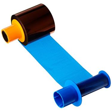 Imagem de Fita Ymckok colorida 500 imagens com dois painéis pretos de resina