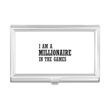Imagem de Porta-cartões I Am A Millionaire in The Games