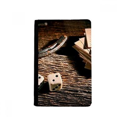 Imagem de Porta-passaporte para fotos e jogos de pôquer de dados, porta-cartões Notecase Burse