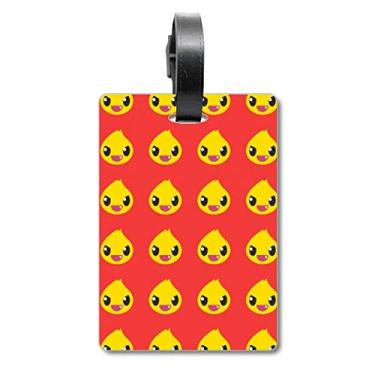 Imagem de Dinosaur Kingdom Love You Mala Etiqueta para Bagagem, Tag Mala de Viagem, Identificador para Mala de Viagem, Cartão de Bagagem Etiqueta Scutcheon