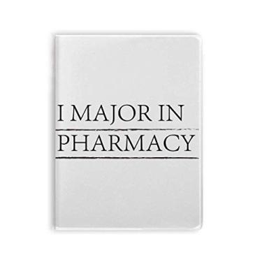 Imagem de Diário de capa macia com citação I Major In Pharmacy