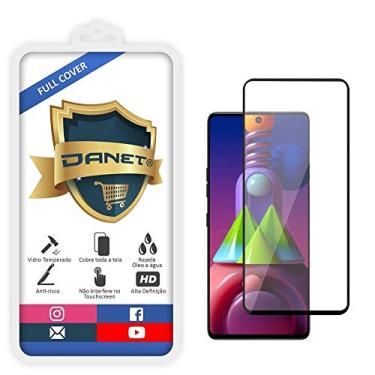 Imagem de Película De Vidro Temperado 3D Full Cover Para Samsung Galaxy M51 com Tela de 6.6" Polegadas - Proteção Blindada Top Premium Que Cobre Toda A Tela