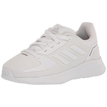 Imagem de adidas Tênis de corrida unissex Runfalcon 2.0, Branco/Cinza, 17