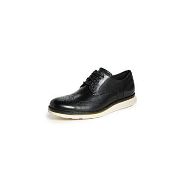Imagem de Cole Haan Original Grand Energy Meridian Short Wingtip Oxford masculino, Grão integral preto, 43