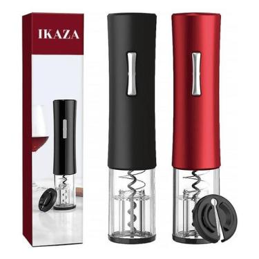 Imagem de Abridor De Garrafa Vinho Saca Rolhas Elétrico Automático Ikaza - Não i