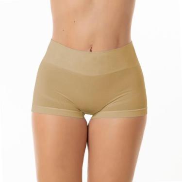 Imagem de Calcinha Cueca Box Feminina Shortinho Zero Costura Modeladora Sem Marc