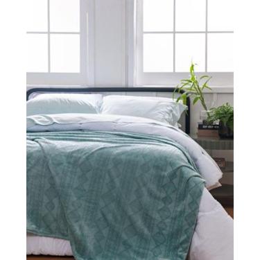 Imagem de Cobertor SOLTEIRO macio detalhe em relevo diversas cores - SAFIRA ENXO