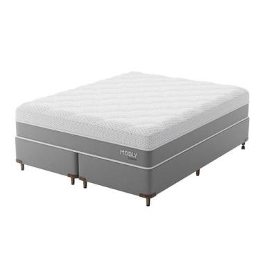 Imagem de Cama Box Queen com Colchão Sublime Espuma Viscoelástica (32x158x198) C