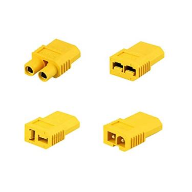 Imagem de Youme Power Adaptador Conversor Amass Xt60 Macho Para Conector Deans T/Tr/Ec3/Big Tamiya Fêmea Bateria Rc Lipo