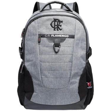 Imagem de Mochila Xeryus B01 Esportiva Flamengo Unissex Cinza-Unissex