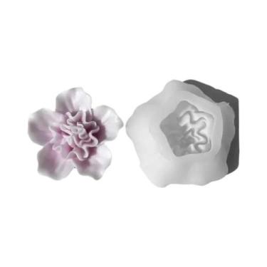 Imagem de Moldes De Silicone Para Velas Em Forma De Flor De Girassol, Peônia E R