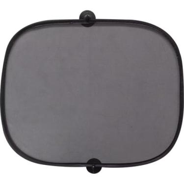 Imagem de Protetor Solar para Carro com Ventosa, Proteção UV, 44,5x36cm, Kit com 2 Unidades, Tela Preta