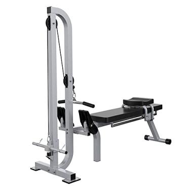 Imagem de Banco de halteres ajustável para máquina de remo banco de peso para remador doméstico com força para esportes de corpo inteiro equipamento de treinamento abrangente ajuste