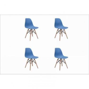 Imagem de Kit 4 Cadeiras Eiffel Pp Madeira - Rivatti