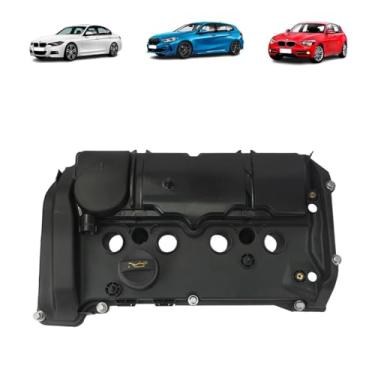 Imagem de TAMPA DE VÁLVULAS 116I 118I 316I 1.6 16V MOTOR N13 2012 A 2015 (PLÁSTICO COM JUNTA E PARAFUSOS) - 11127646553