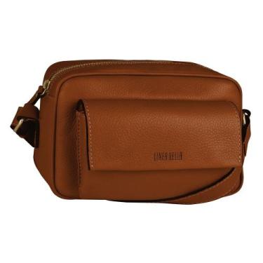 Imagem de Bolsa Média Linea Bella 6015, Caramelo, Único, Feminino