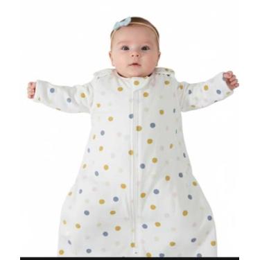 Imagem de Saco de dormir inverno bebê dupla face manga longa GG - Malubaby