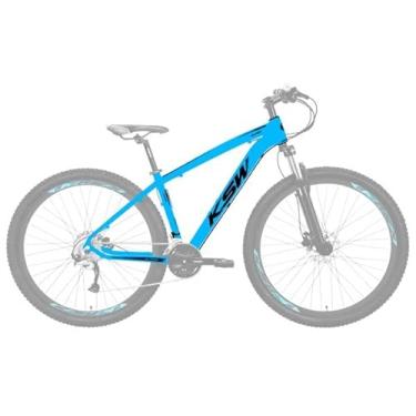 Imagem de BICICLETA KSW XLT 100 21V RODA LIVRE ARO 29 FREIO A DISCO TAMANHO 21