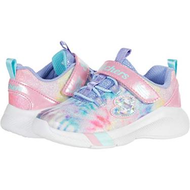 Imagem de Skechers Tênis infantil unissex Dreamy Lites-Sunny Groove, Lavanda/Multi, 6 Toddler