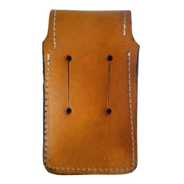 Imagem de Bainha Capinha Country Celular Tradicional Couro Legítimo - Domtauros,