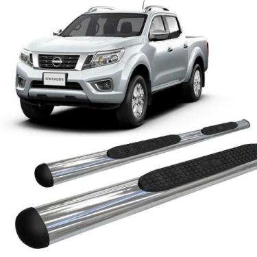 Imagem de Estribo Frontier 2017 em Diante Oblongo Oval Cromado - HOZZ