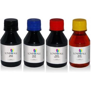Imagem de Kit 4 Tinta Tankfull Para Cartucho HP 88, Impressora K8600 K5400 K550 